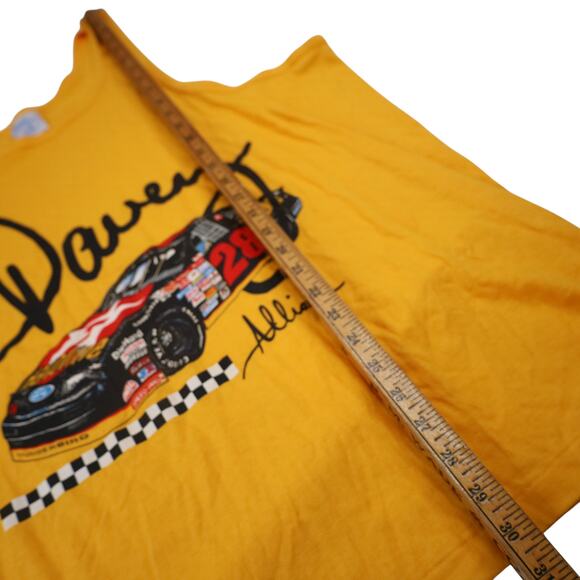 Vintage Nascar  Davey Allison #28 Texaco Havoline Racing Tank Top - Picture 9 of 9